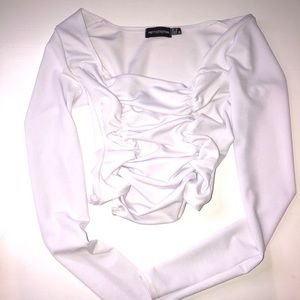 Square neck body suit